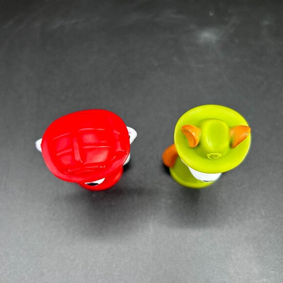 Nickelodeon Paw Patrol Marshall Tracker Finger Puppets Bath Toy Vinyl Set of 2 - Picture 6 of 7
